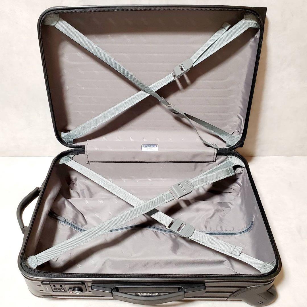 【良品】リモワ サルサ スーツケース キャリーケース 35L 2輪 ブラック