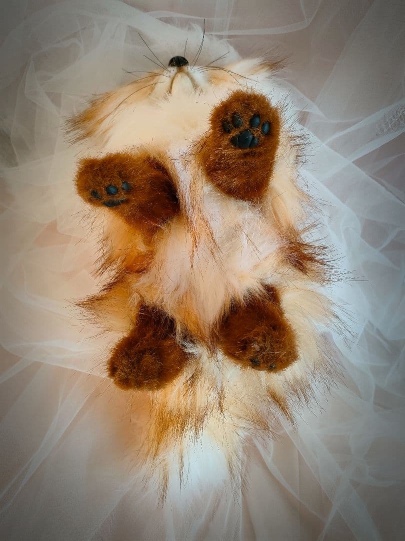 最終値下げ!!✨【人気の海外作家】アートドール　キツネ　ハンドメイド