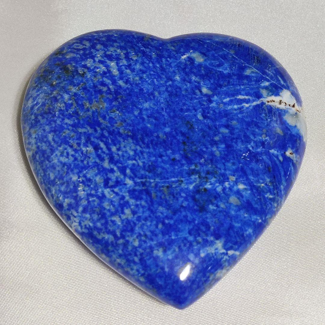 パワーストーン　天然石　アフガニスタン産　ラピスラズリ　ハート　178g　224