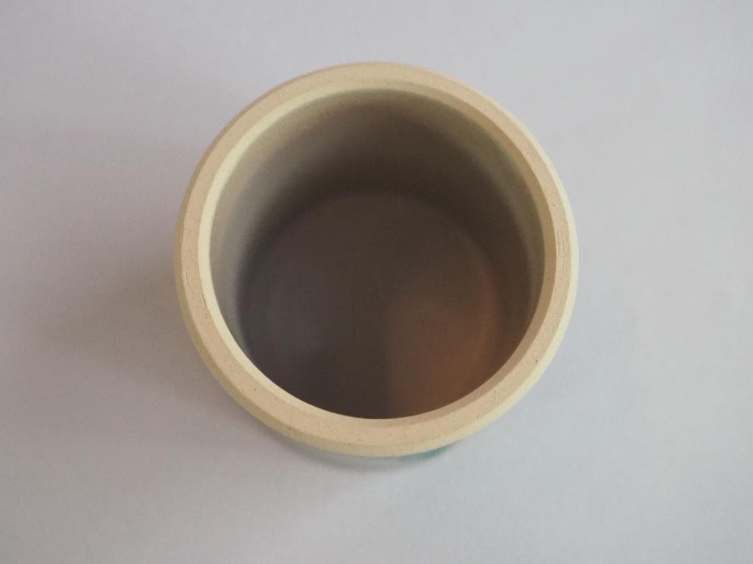 真葛焼5代宮川香齋造『青松の絵蓋置』（共箱）