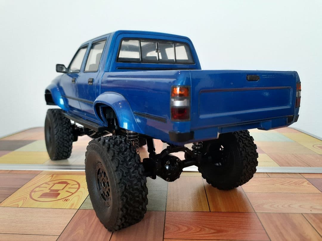 １台限り限定値下げ【全塗装済み】WPL JAPAN C64-1 ハイラックス 青