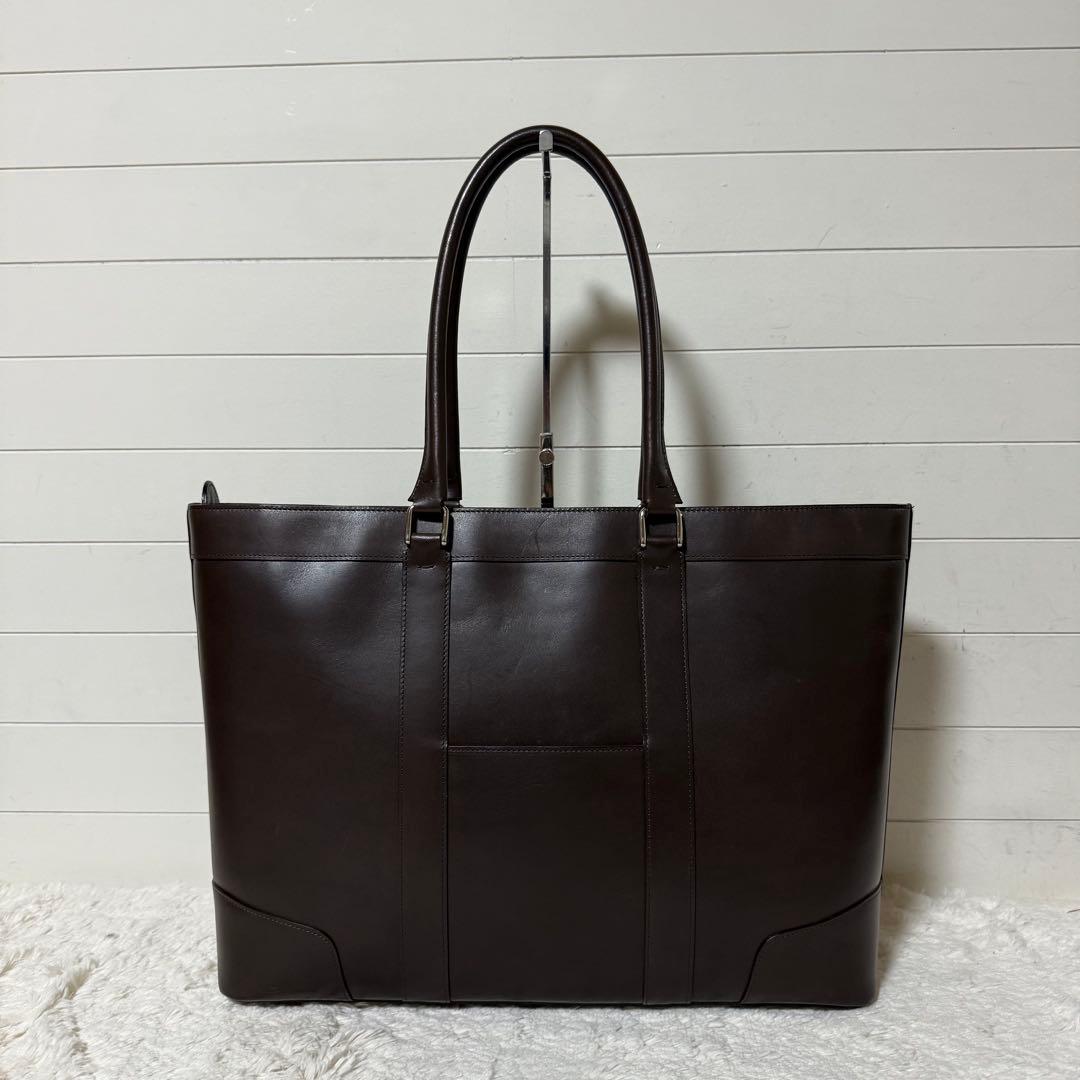 ⭐️極美品⭐️　フラソリティ　アントニオトート　ブリーフケース　ブラウン