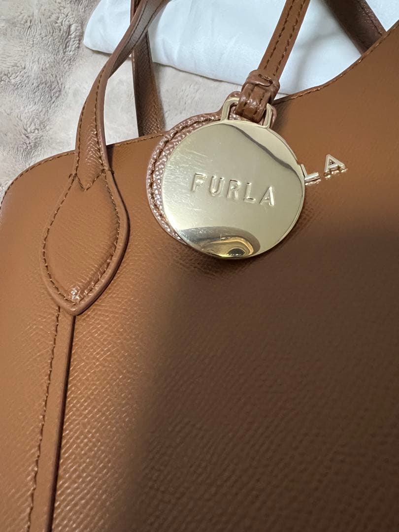 FURLA レザートートバッグ　⭐︎美品⭐︎