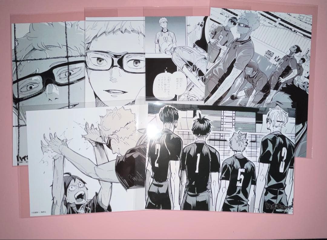 ハイキュー 原画展 月島蛍 グッズセット