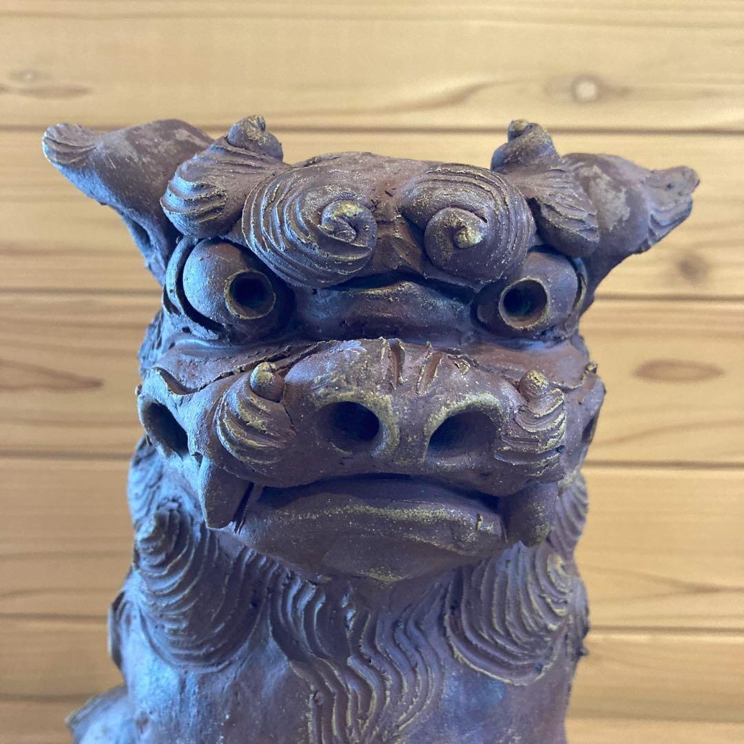 VINTAGE シーサー 王道 守り神 魔除け antique 希少 置物