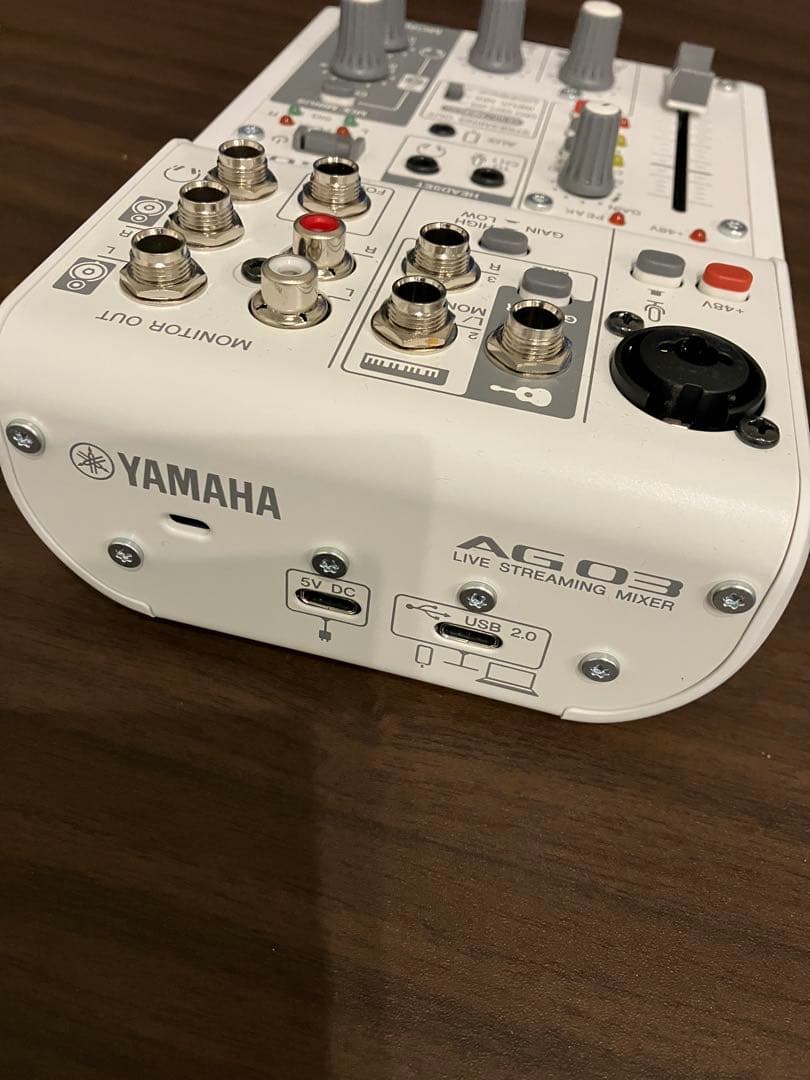YAMAHA AG03 MK2 ヤマハ USBミキサー 配信 美品