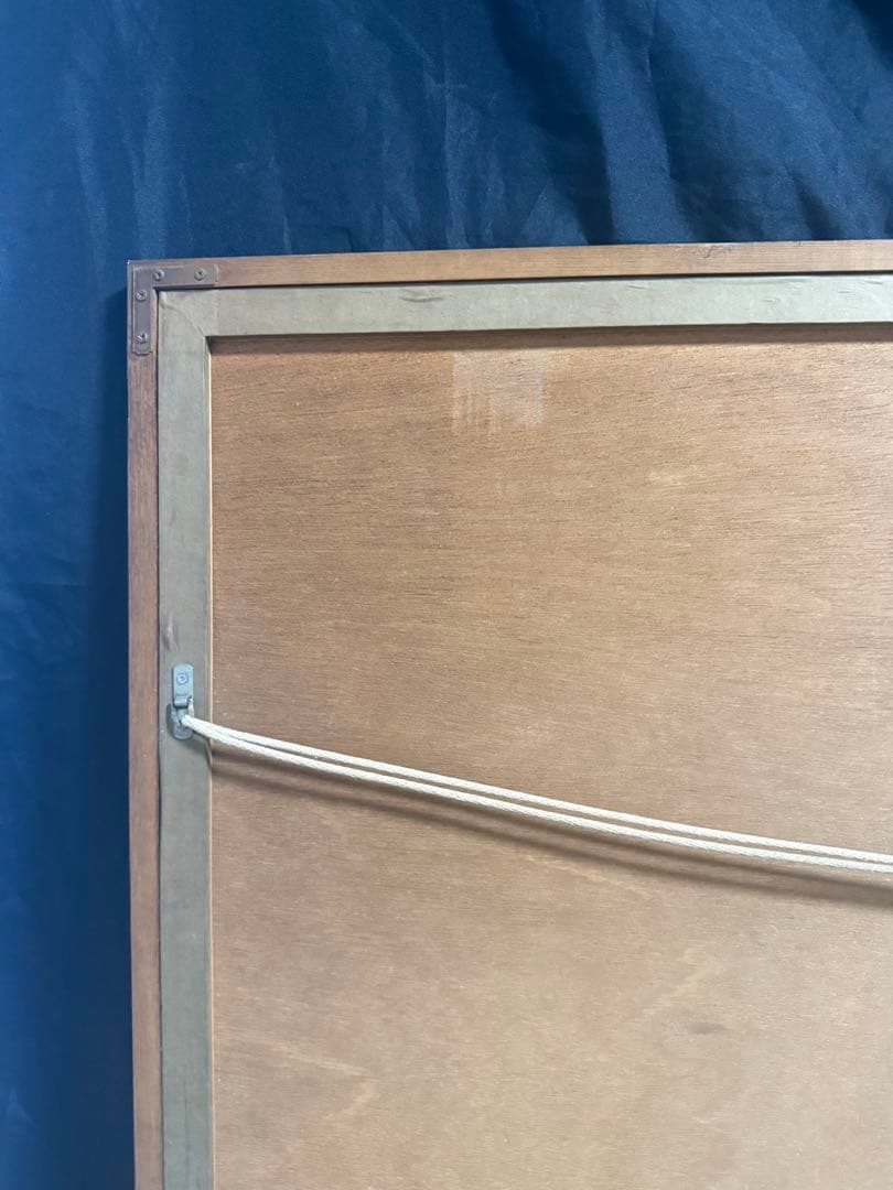 中国　王雪濤　牡丹　栄寶斎　木版水印　額装　送料込み250924