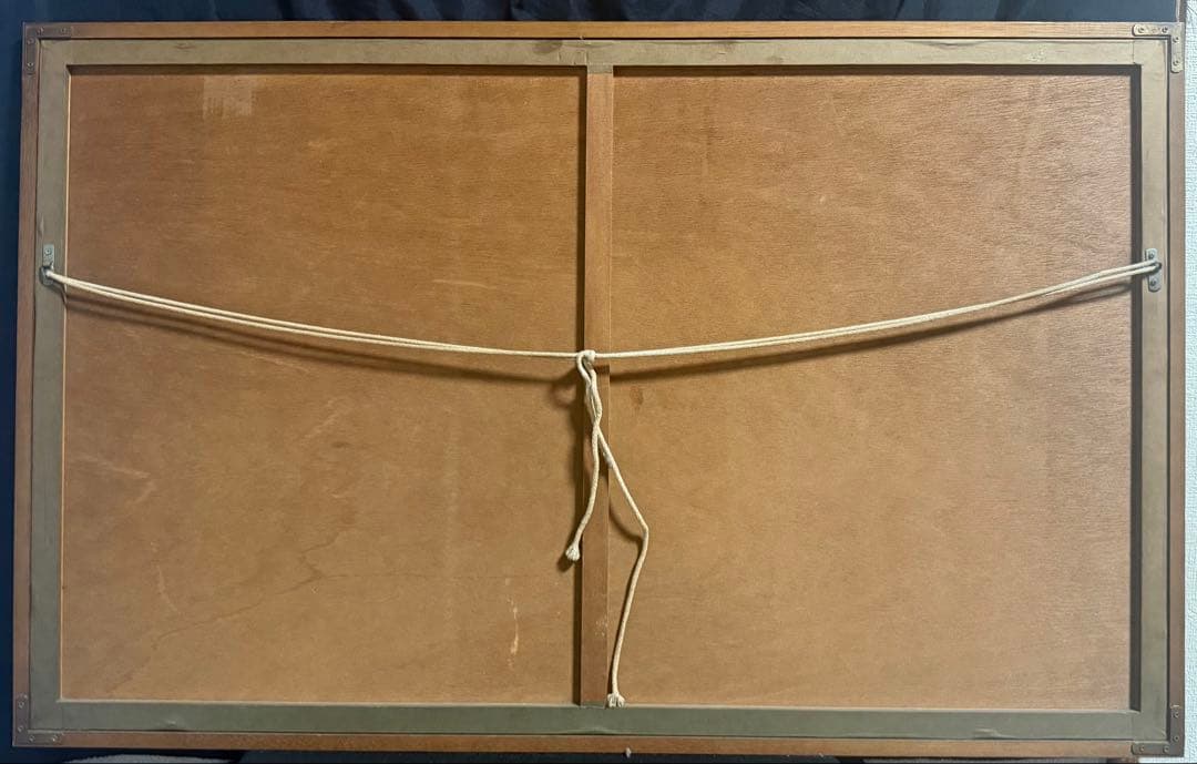 中国　王雪濤　牡丹　栄寶斎　木版水印　額装　送料込み250924