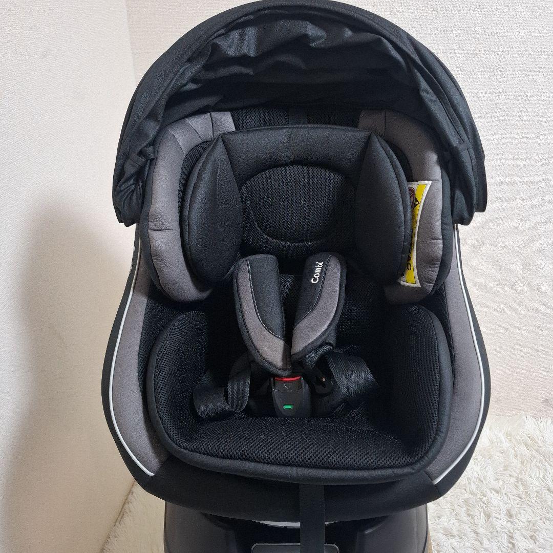 【美品】combi クルムーヴスマート エッグショック シートベルト固定