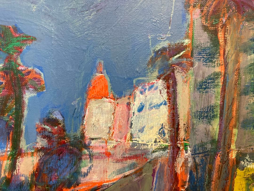 吉岡耕ニ　絵画　「ニース」