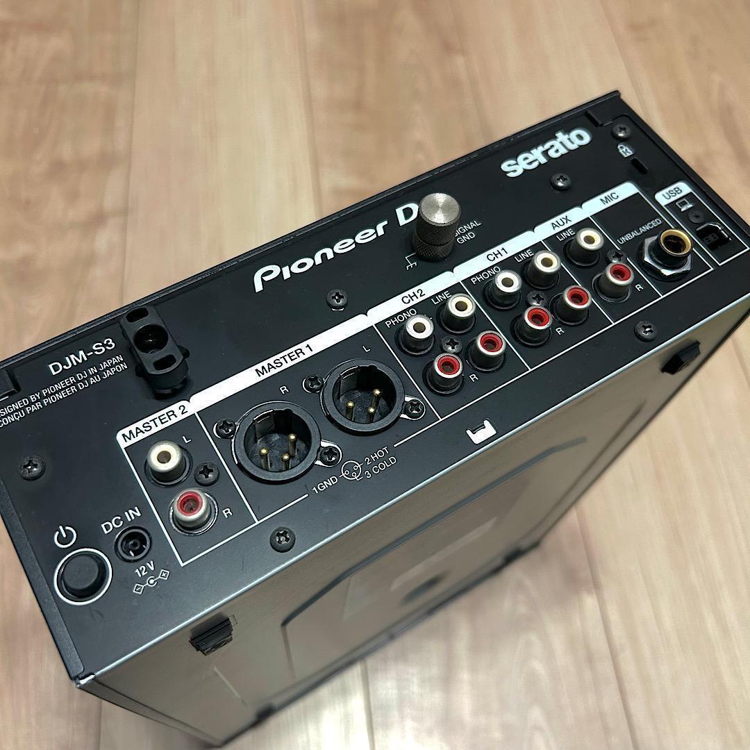 Pioneer DJミキサー DJM-S3 serato PCDJ対応