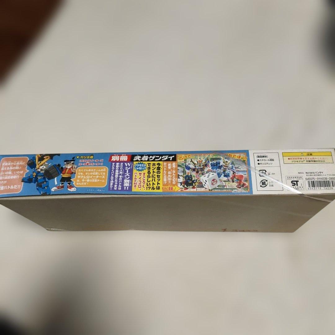 ヤ*ベ様 SDガンダム 武者バトル最強チーム 未組立 輝羅鋼入り