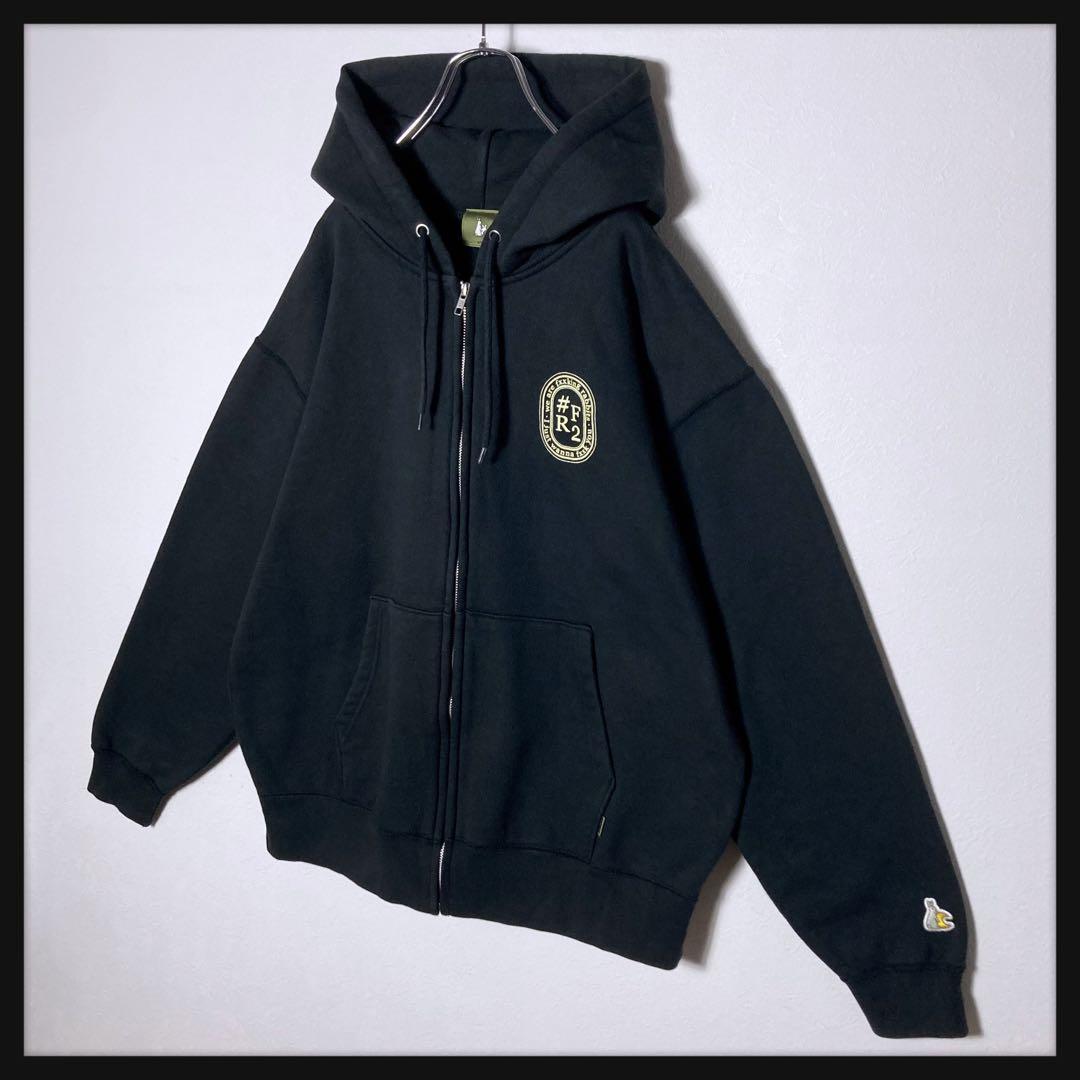 【入手困難】FR2 月 伊勢限定カラー サークルロゴ ジップパーカー レア 美品