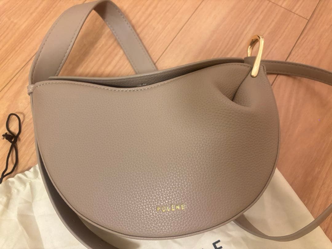 polene ポレーヌ　 ハーフムーン　バッグ　ショルダー