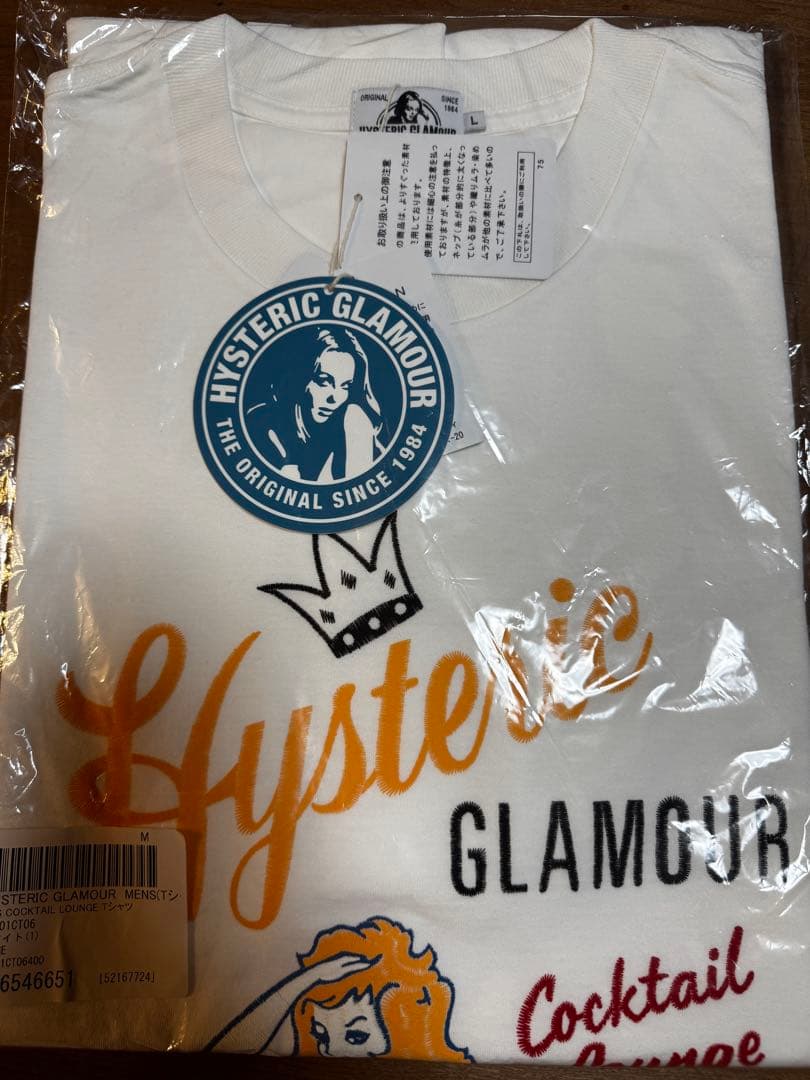 ヒステリックグラマー　HYS COCKTAIL LOUNGE Tシャツ