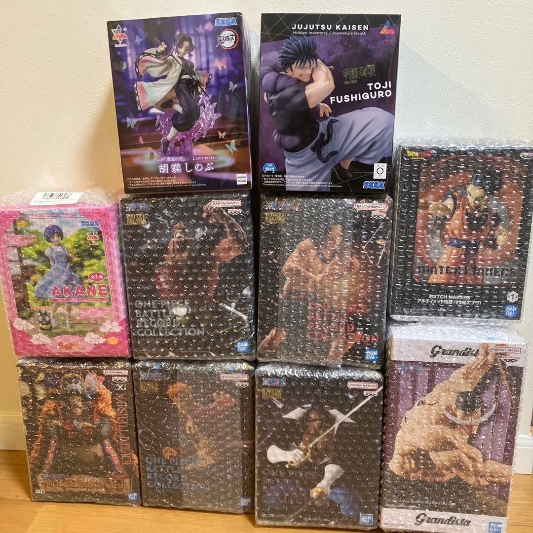 プライズ フィギュア まとめ売り 鬼滅の刃・呪術廻戦・ワンピースセット