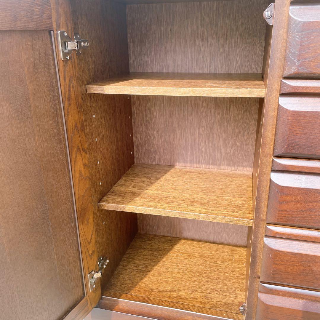 【送料込】大雪木工 収納チェスト サイドチェスト 高級