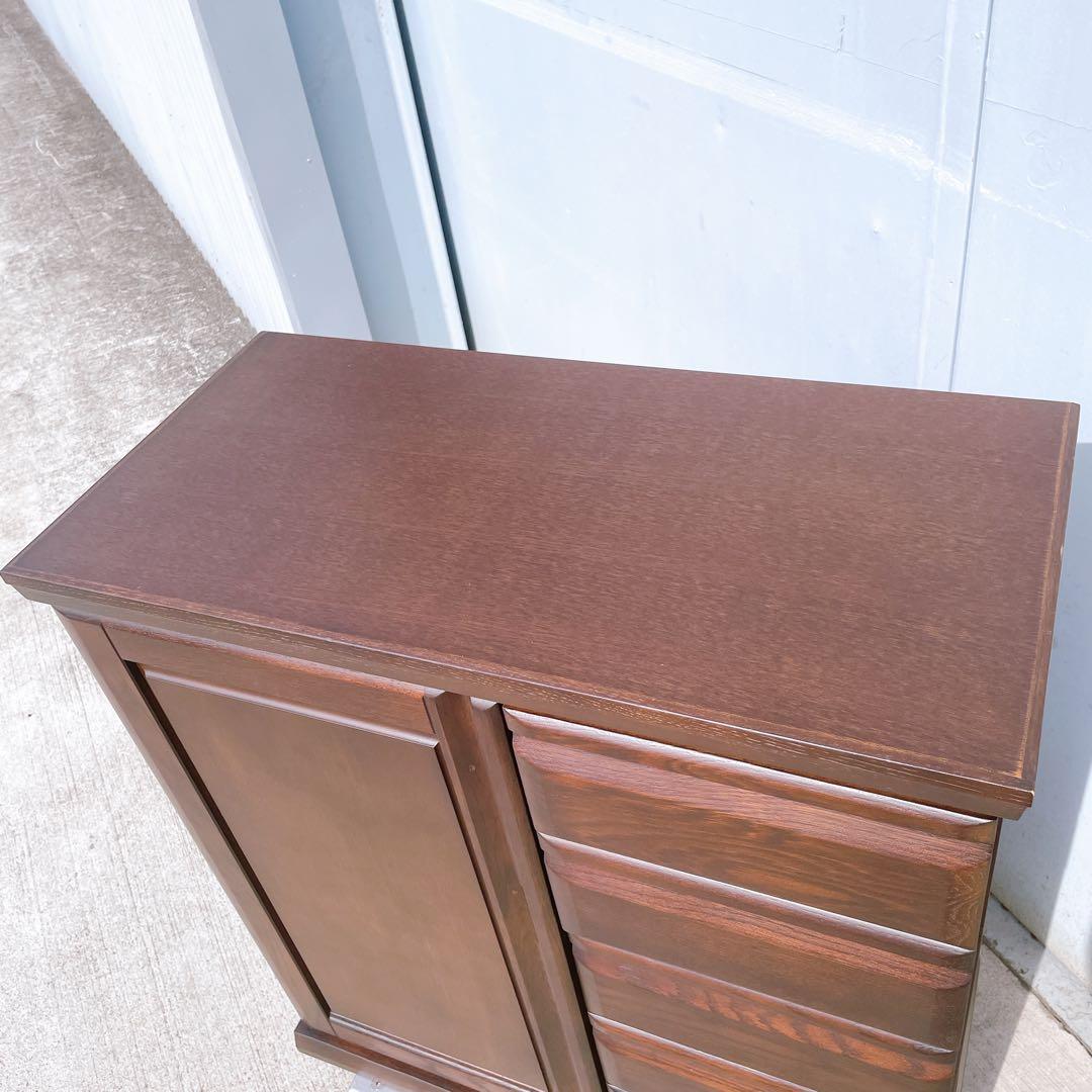 【送料込】大雪木工 収納チェスト サイドチェスト 高級