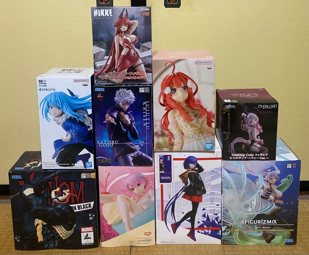 ［まとめ売り］最新プライズフィギュア9個セット