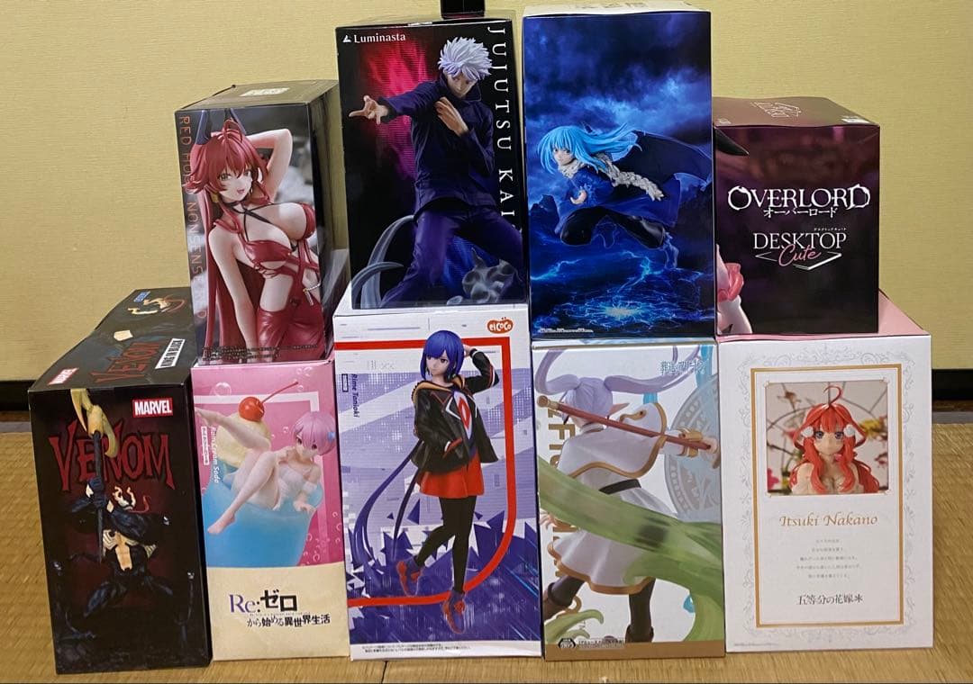 ［まとめ売り］最新プライズフィギュア9個セット