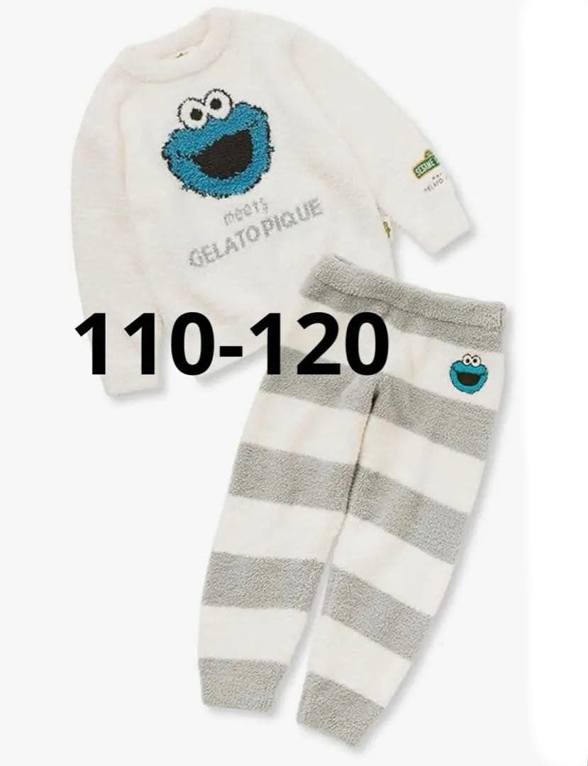 ジェラートピケ 【SESAME STREET】JQDプルオーバー&ロングパンツ