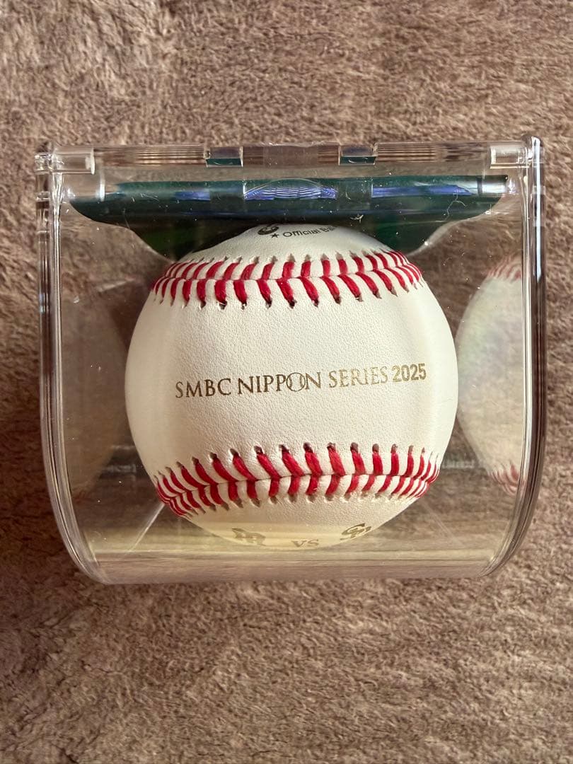 2025年日本シリーズ 阪神タイガース 及川選手 直筆サインボール