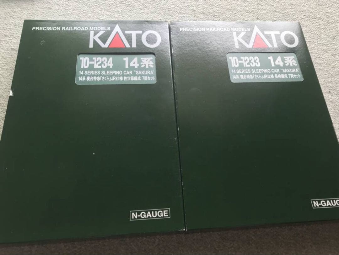 KATO 10₋1233＋10-1234　JR14系 「さくら 」長崎・佐世保