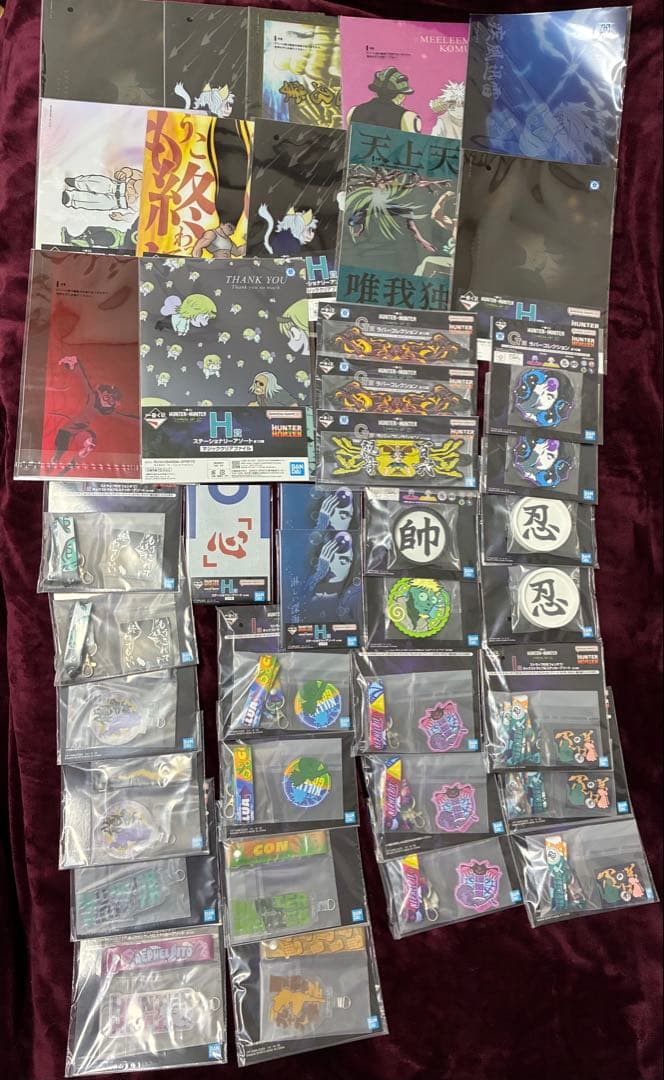 ハンターハンター　一番くじ　A賞 B賞 C賞 D賞 F賞 ラストワン賞　セット