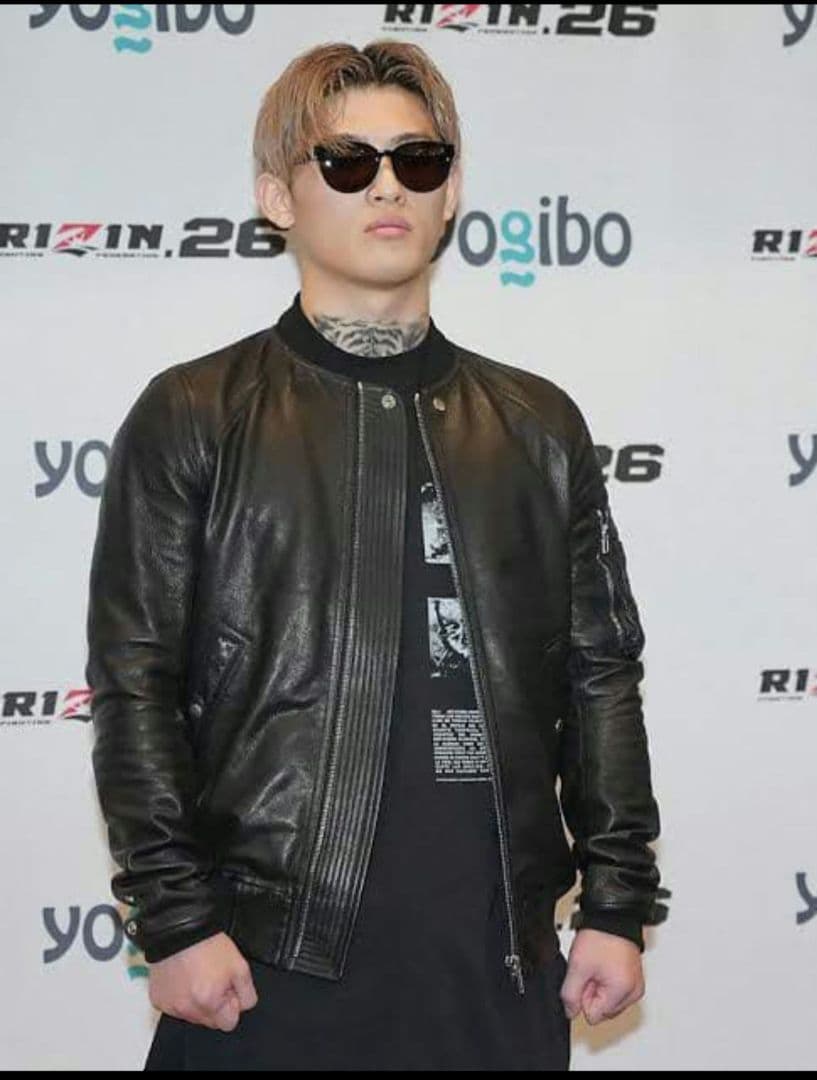 G-Star RAW ブラック本革レザー Lサイズ