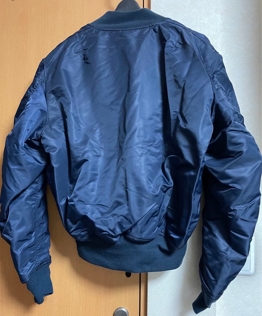 Valley Apparel フライトジャケット　MA-1 ネイビー