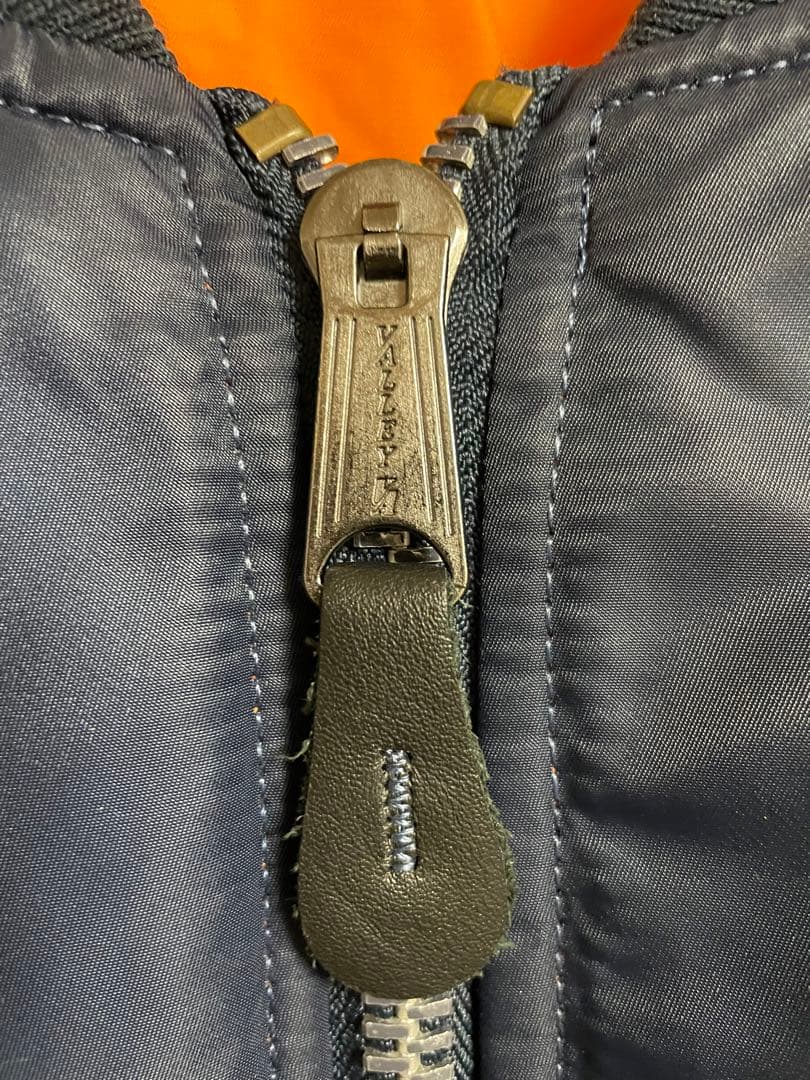 Valley Apparel フライトジャケット　MA-1 ネイビー