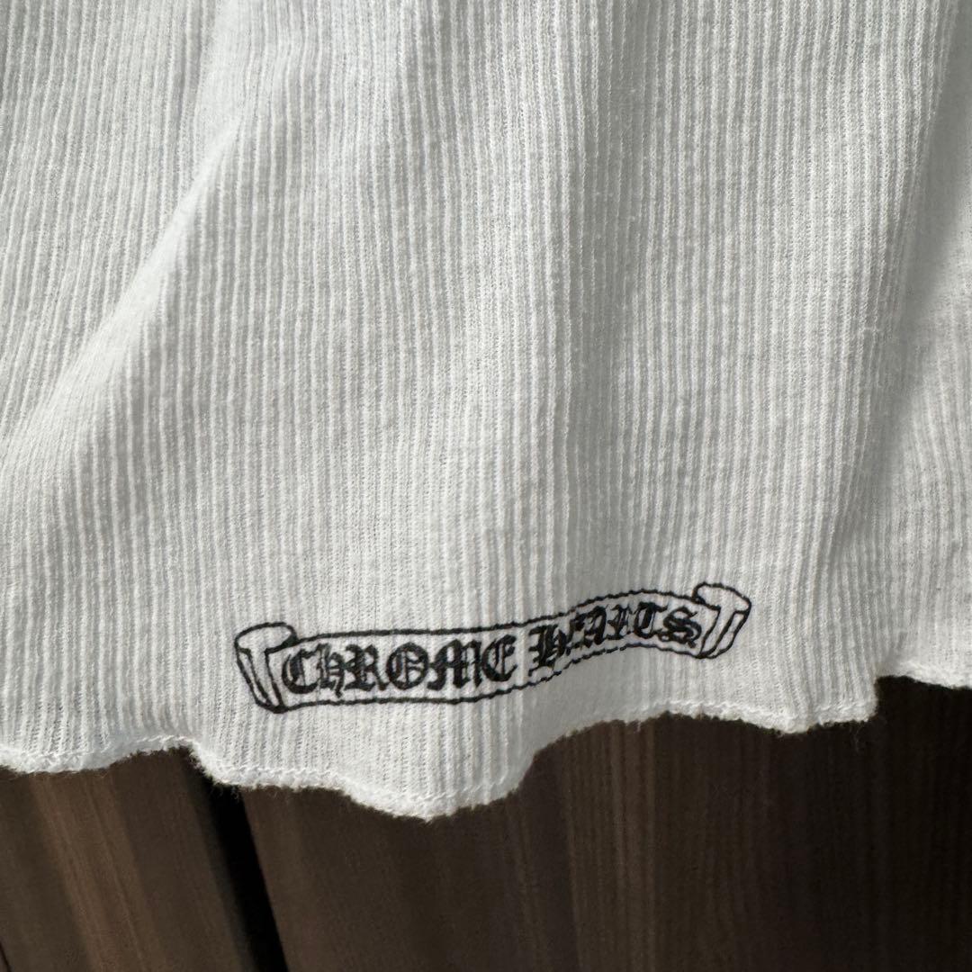 美品 クロムハーツ タンクトップ ホワイト Sサイズ ChromeHearts