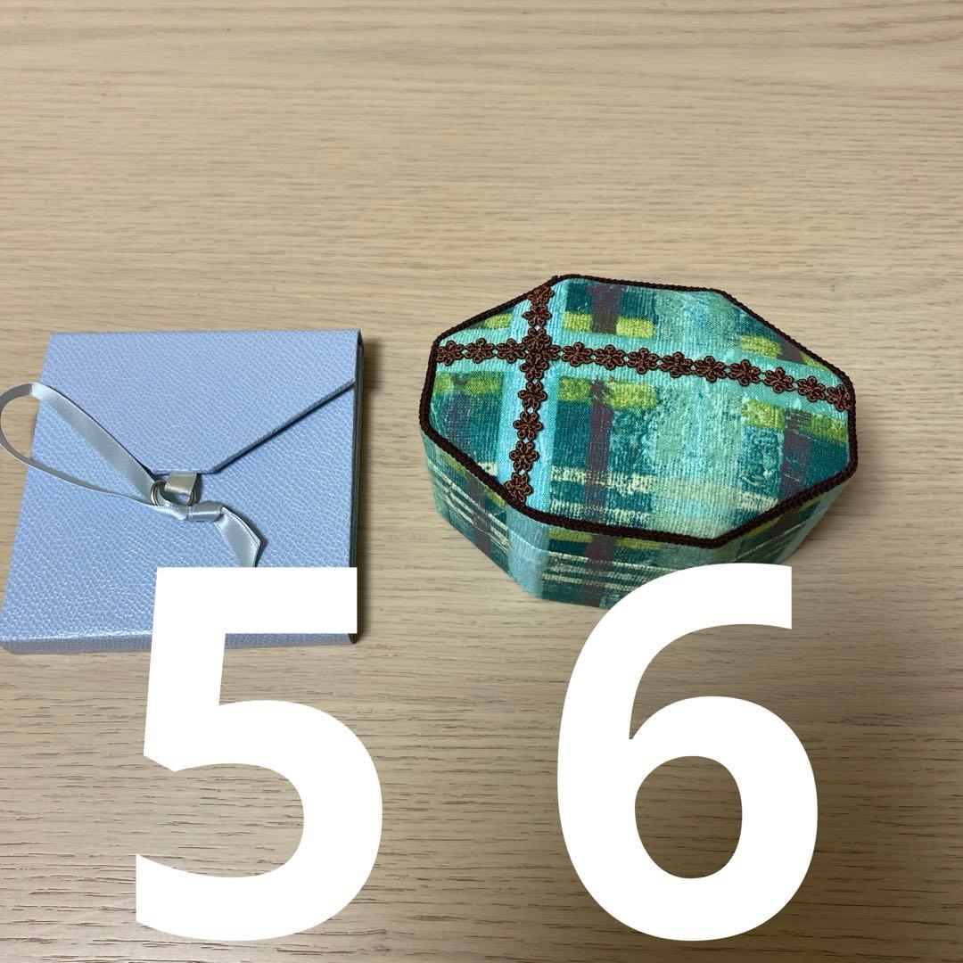 田村京　風船型ポーチ チェック柄刺繍その他　合計6点