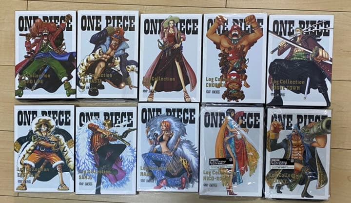 ワンピース ログコレクションDVDセット
