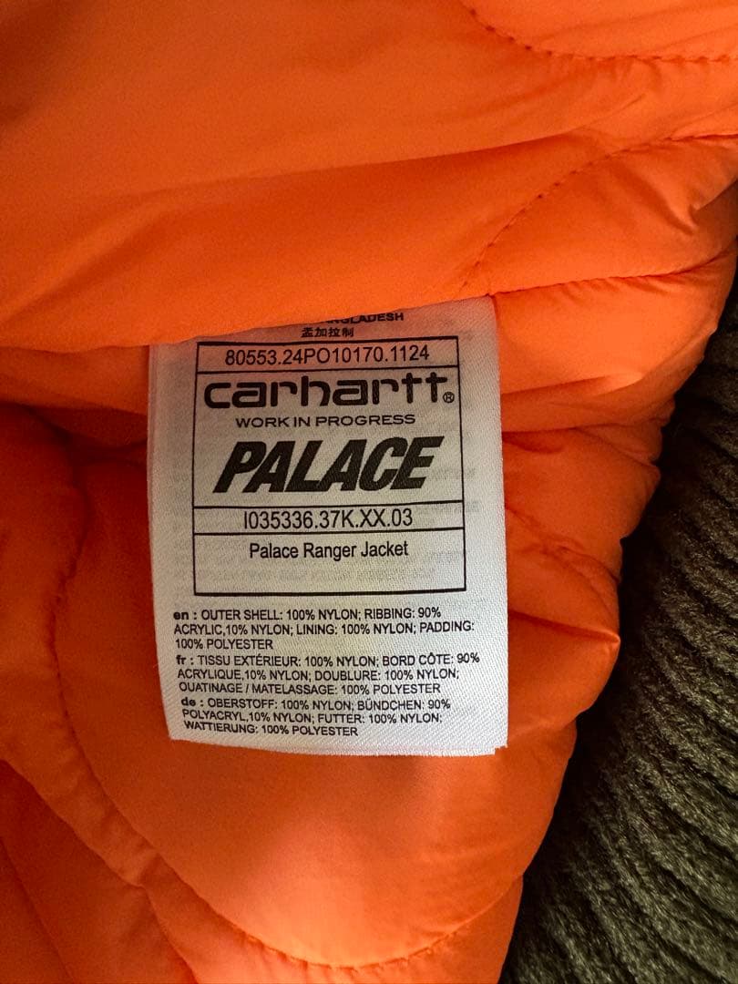 PALACE SKATEBOARDS × Carhartt WIP