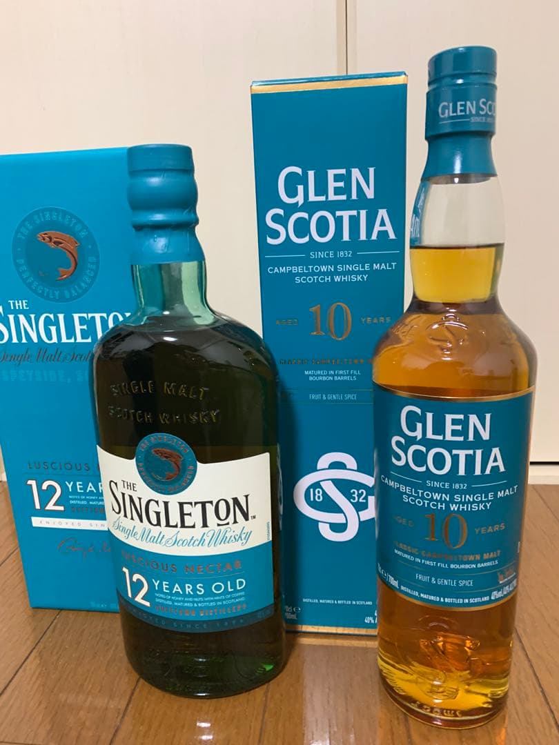 The Singleton 12年 & Glen Scotia 10年 セット