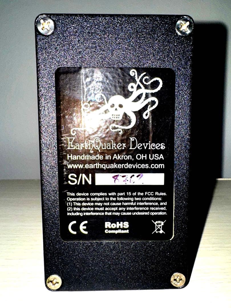 EarthQuaker Devices Afterneath ギターエフェクター