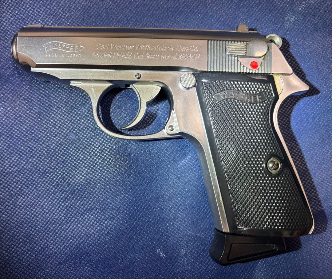 マルゼン　Walther NEW PPK/S ステンレス　ブローバック