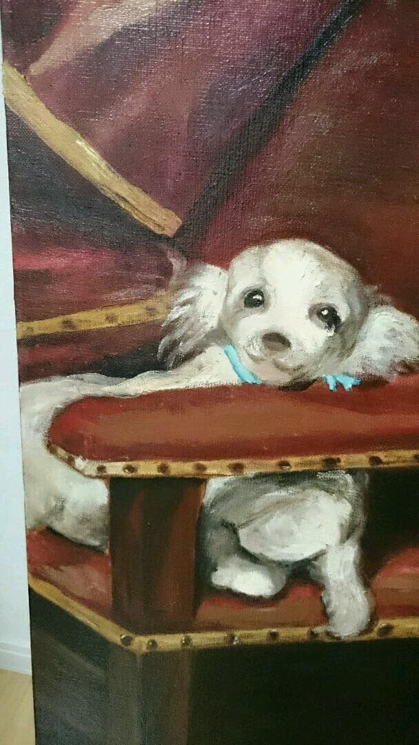 ベラスケス 油彩模写F５０ 117×92㎝ フェリペ王子