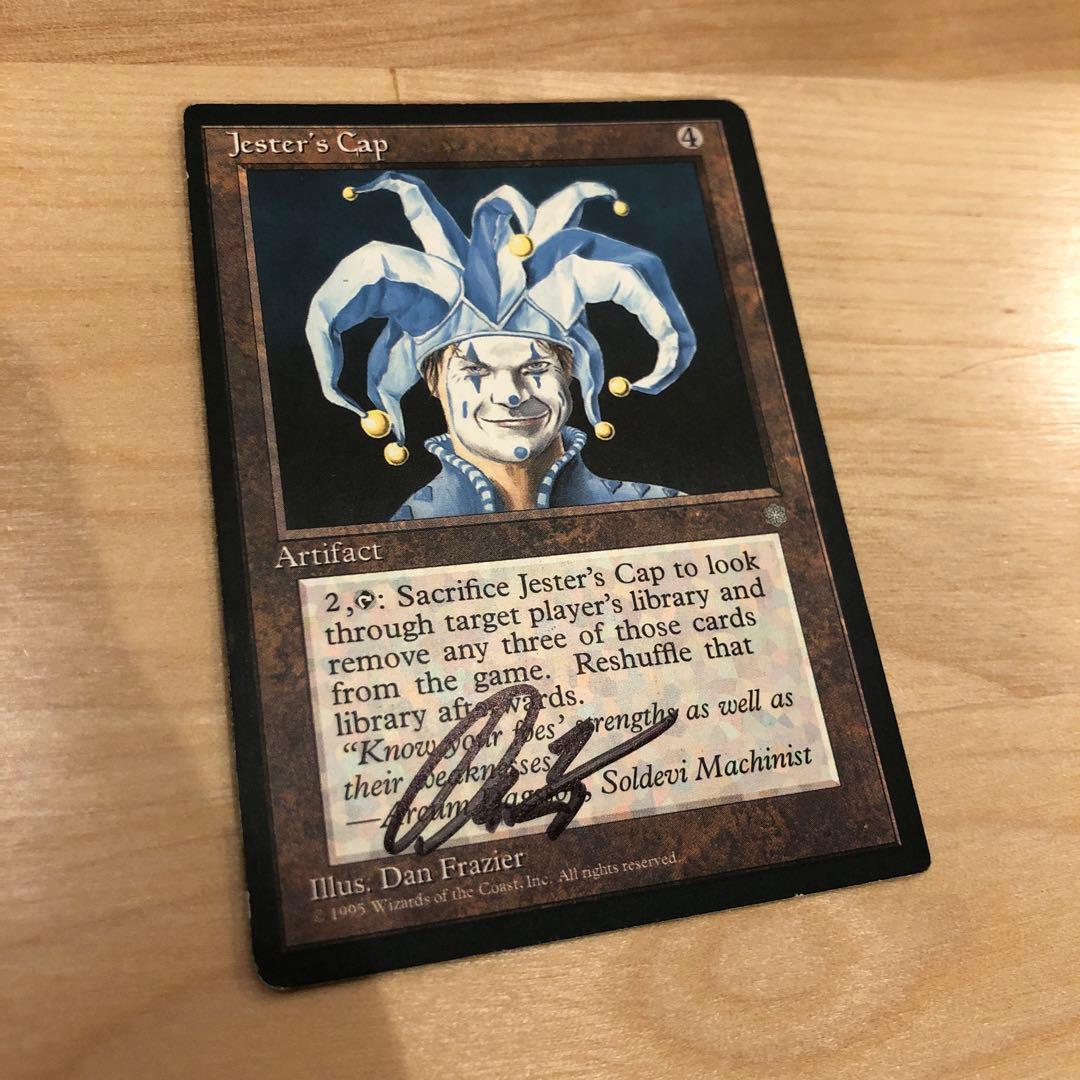 松田伸太郎　道化の帽子　サインド