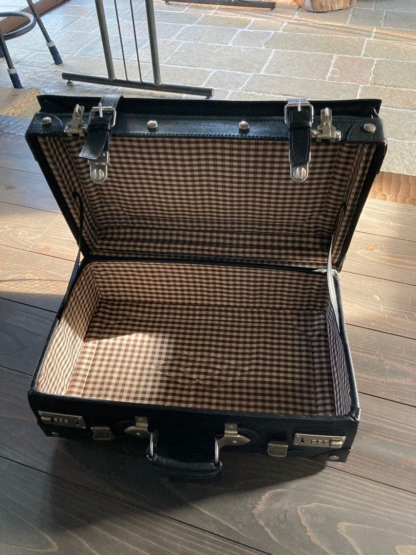 【ブラックニッカ】トランクケース　レザー