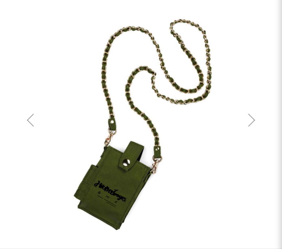UVERworld チェーンポーチ　カーキ　TAKUYA∞