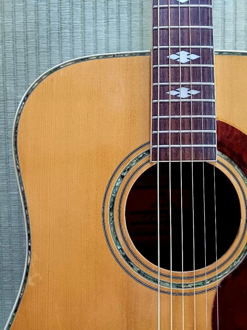 【送料込】タケハルギター　木曽鈴木　低弦高　メンテ済み　バック3ピース