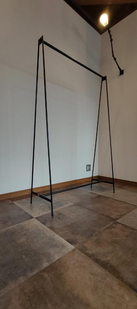 ２台セット　ハンガーラック アイアン アンティーク 組立 店舗什器 展示 転売