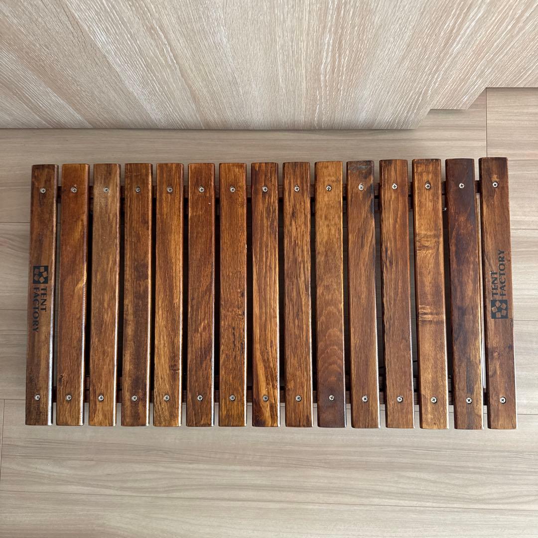 テント ファクトリー TENT FACTORY フォールディング ウッド テーブ