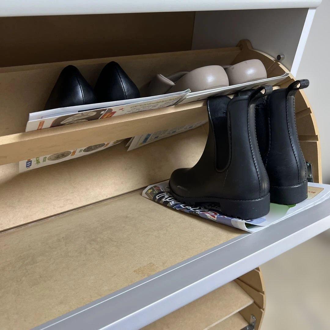 【靴箱】スリム／大容量／下駄箱／玄関収納／シューズラック