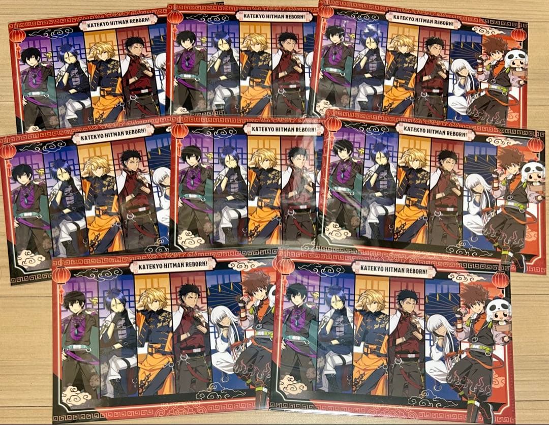 家庭教師ヒットマンREBORN！ クリアファイル　まとめ売り