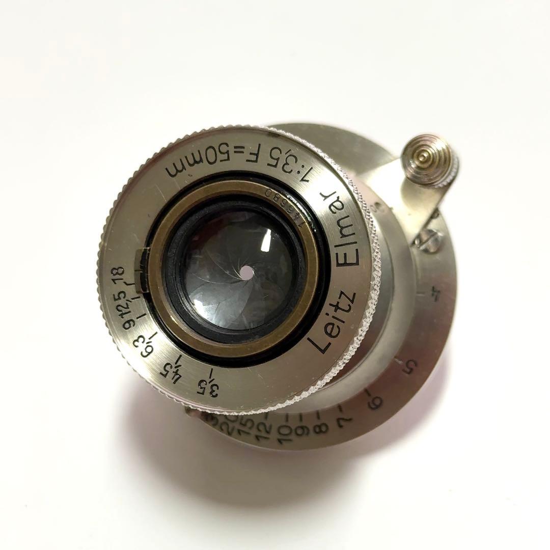 【美品】バルナック ライカ DⅡ《ニッケル エルマー50mm/F3.5付き》
