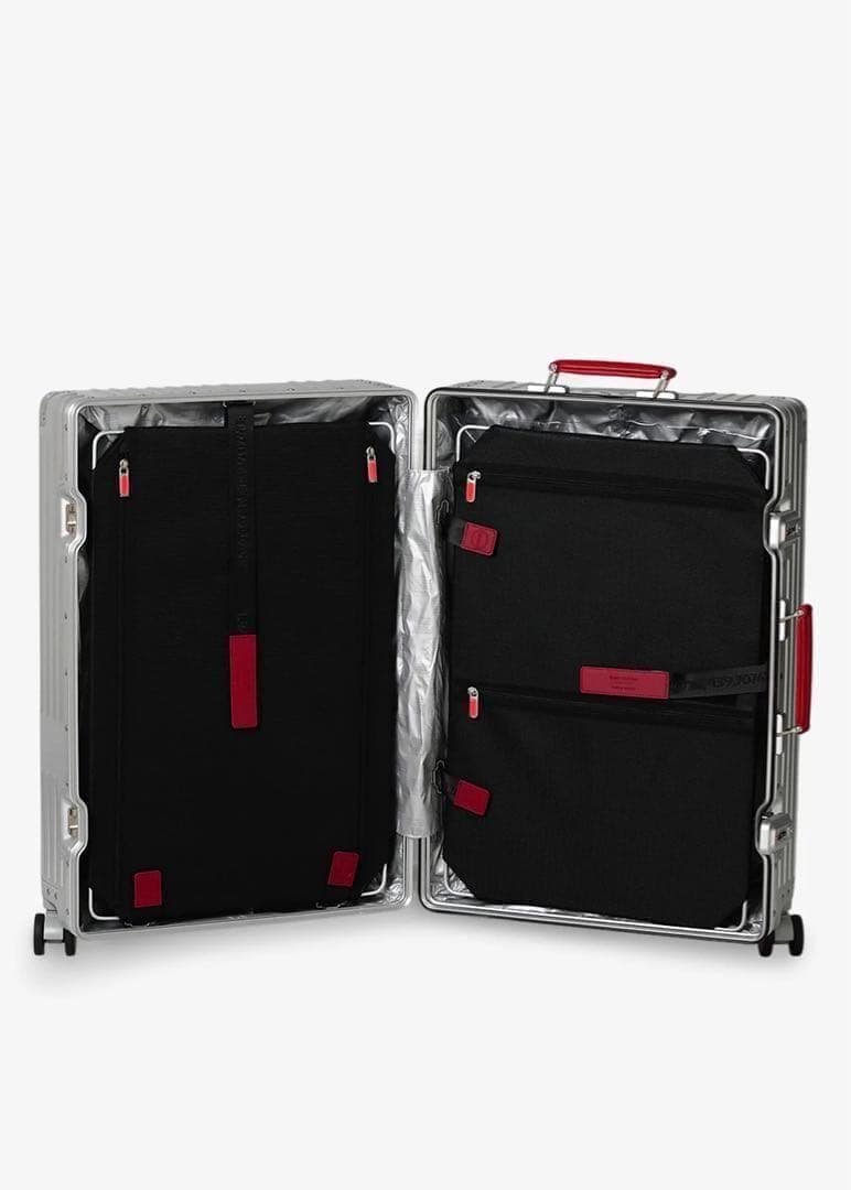 バッグ INV5811STP Sterling Silver/Red 70L