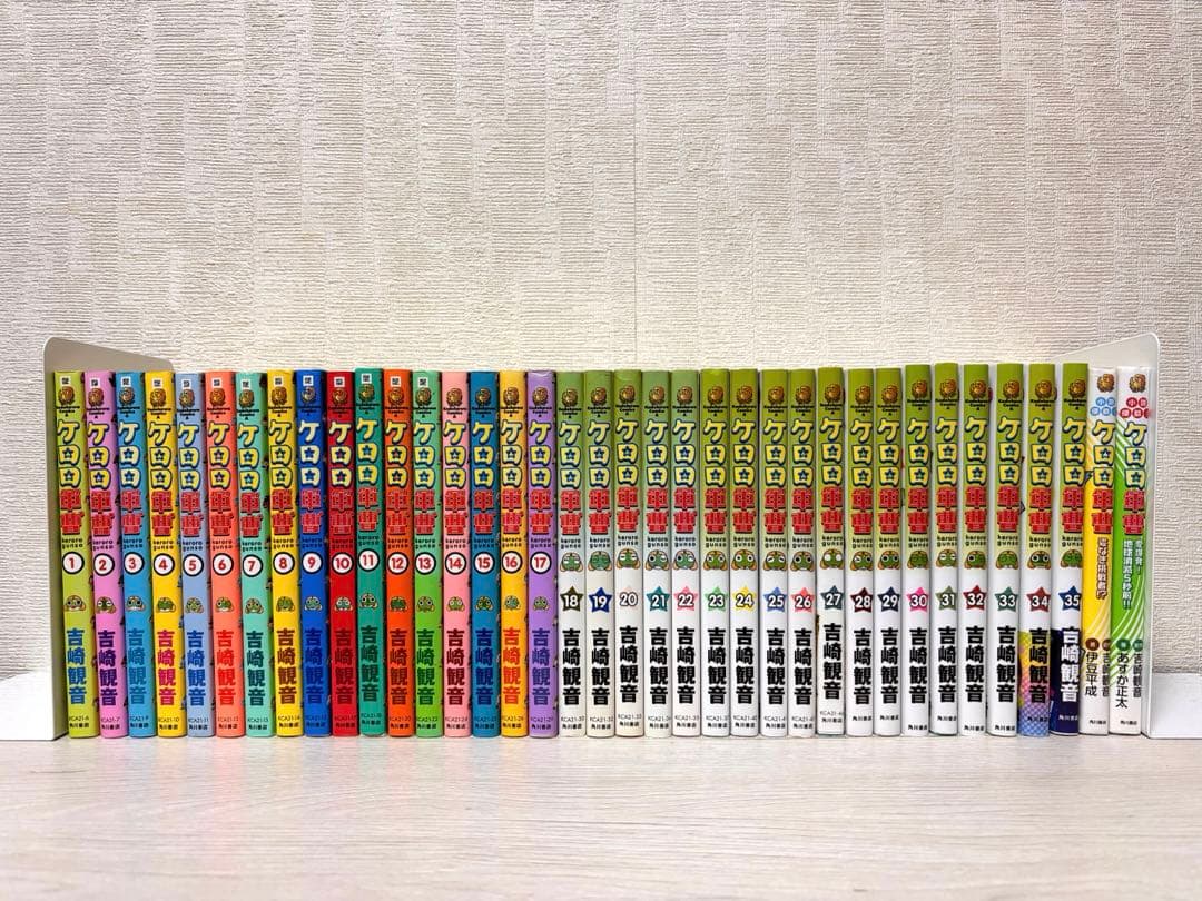 【全巻】ケロロ軍曹 1~35全巻セット+小説2冊 新品あり